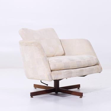Milo Baughman for Thayer Coggin Mid Century Swivel Tilt Lounge Chair - mcm 
