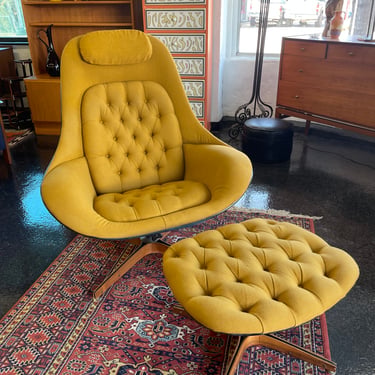 Mr. Chair Lounge Chair & Ottoman by Georg Mulhauser for Plycraft, c. 1960s