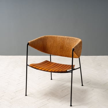 Arthur Umanoff Iron Lounge Chair