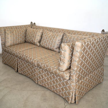 1950&rsquo;s Hollywood Regency Knole Sofa 