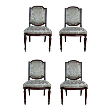 Theodore Alexander Traditional Harlestone Side Chairs Set of 4