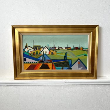 Danish Oil Painting By Muggi Willie Nielsen