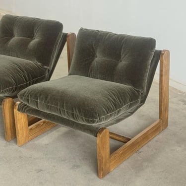 Made to Order Fionda Lounge Chairs - Pair 
