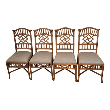 Lexington Tommy Bahama Chinese Chippendale Dining Chairs 