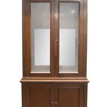 Traditional Wooden China Cabinet