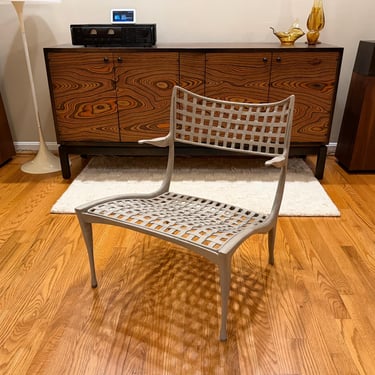 Vintage Dan Johnson Brown Jordan Sol y Luna Lounge Chair 