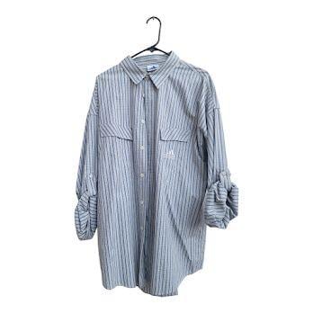 Vintage Adidas Men's XL Long Sleeve Plaid Button Front Shirt C9-14 
