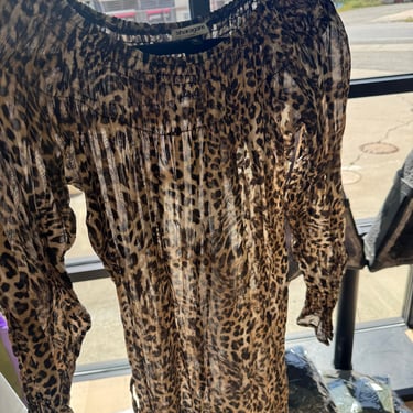 Sharagano Leopard Dress