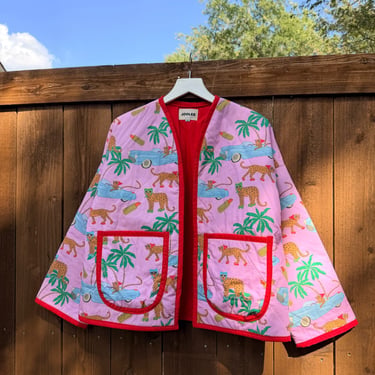Funky cheetah jacket