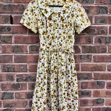 Vintage 50s leaf dress coming soon by TimeBa