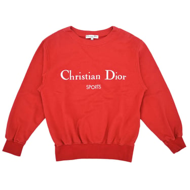 Christian Dior 2005 Sports Pullover Top Red #M
