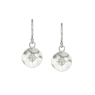 Four Star Wave Dangle Earrings