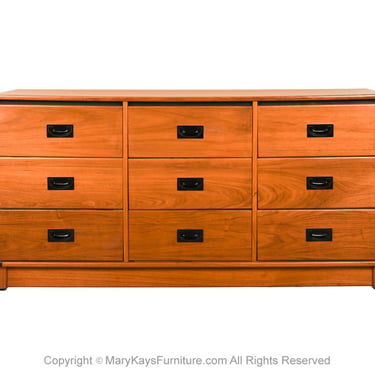 Mid Century Drexel New Generation Nine Drawer Dresser