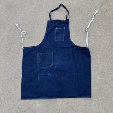Vintage Selvedge Denim Workwear Apron 