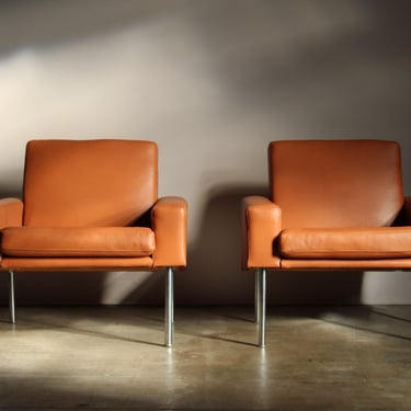 Hans Wegner Model 'AP34' Lounge Chairs for Johannes Hansen, 1960s