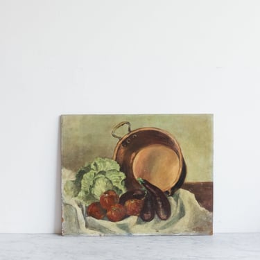 Still Life with Copper Jam Pot Oil Painting