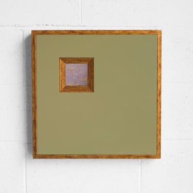 Green Thick Frame with Tiny Mirror