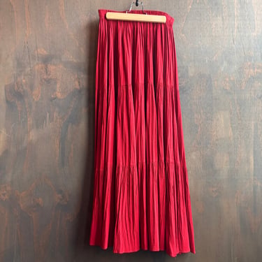Double D Ranchwear Red Prairie Skirt