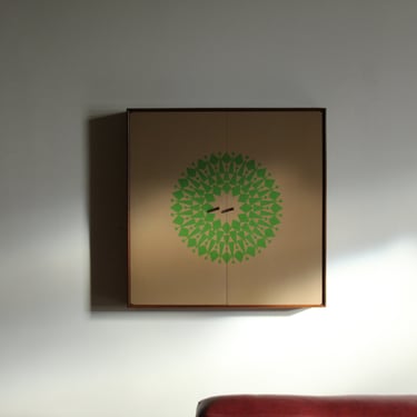 George Nelson & Alexander Girard Wall Mounted Cabinet, 1964