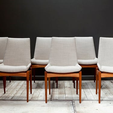 Set of 6 Dining Chairs by Robert Heritage For Archie Shine 