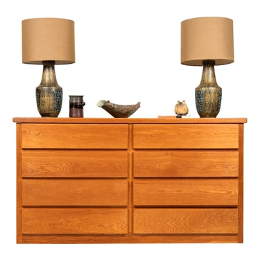 American Modernist 8-Drawer Dresser | Chest