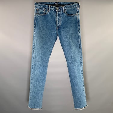 LEVI'S Size 30 Blue Navy Cotton Straight Jeans