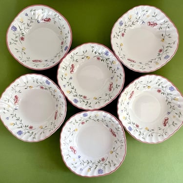 Set of 6 Square Cereal Bowls 
