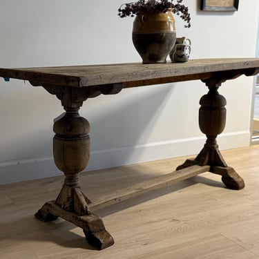 17th c. French Oak Dining Table 