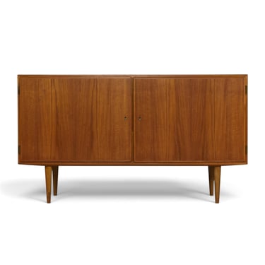 Poul Hundevad 54.5 Inch Danish Modern Teak Credenza 