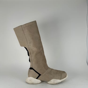 Rick Owens x Adidas Pony Hair Stretch Boot Size 44