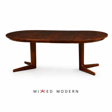 Refinished 86” Danish Modern Teak Dining Table by BPS 