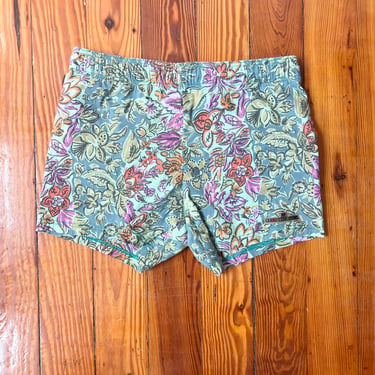 Vintage Cerruti 1881 Swim Shorts Unisex, Italian Designer Swim Trunks,  Retro Bathing Suit, 90s Swimwear short shorts, floral surfer shorts 