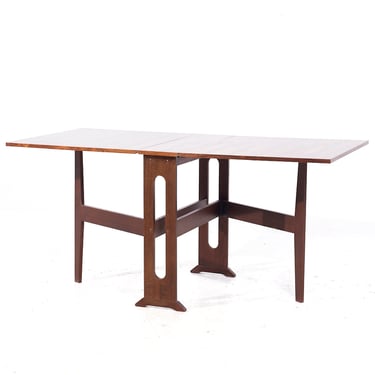 Mid Century Danish Rosewood Gate Leg Dining Table - mcm 