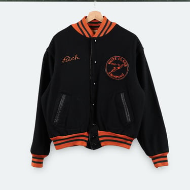 1969 White Plains Swimming Varsity Jacket