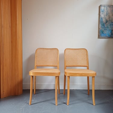 Pair of 811 Model Prague Chairs
