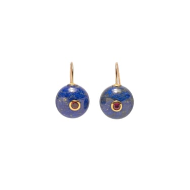 Comet Earrings - Lapis