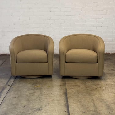 Vintage Swivel Chairs - Pair 