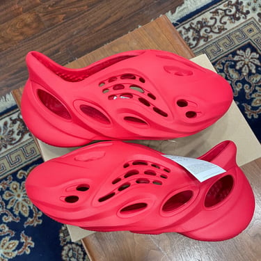 Brand new Adidas Yeezy Foam Runner Vermillion size 9