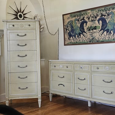 Thomasville Vintage Dresser & Lingerie Chest French Provincial 1967 