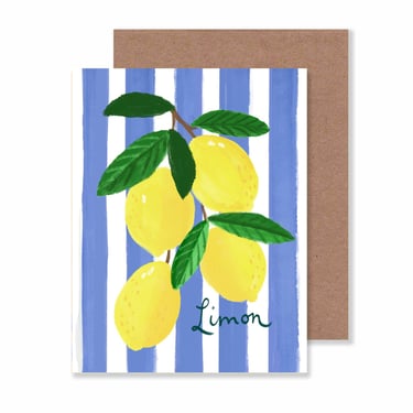 Limons Greeting Card/ 4.25