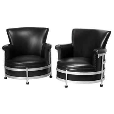 Warren McArthur Rare Pair of Original Chairman Chairs