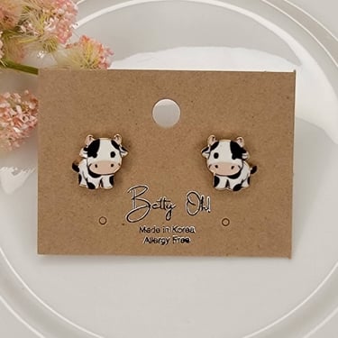 Cow Earrings