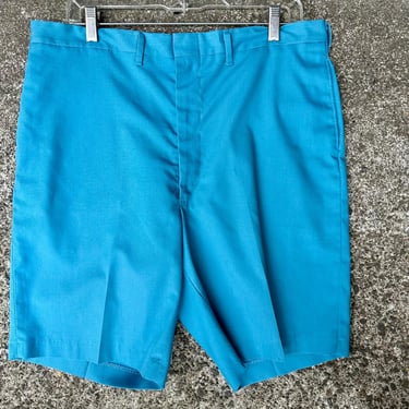 Vintage 1960s Sta-Prest Shorts: Mod Style, 34