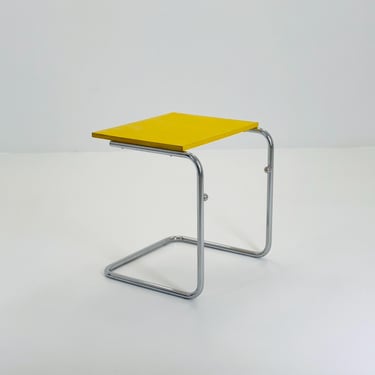 Mid-Century Bauhaus Side Table by Marcel Breuer – Rare 1980s Germany 