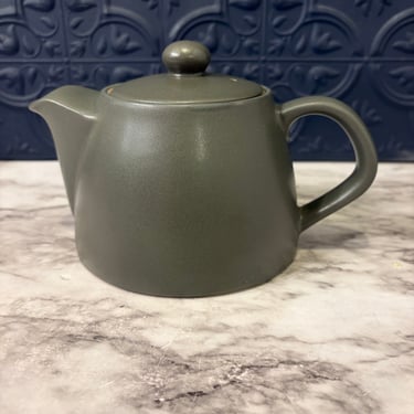 Small Greenish Gray Teapot