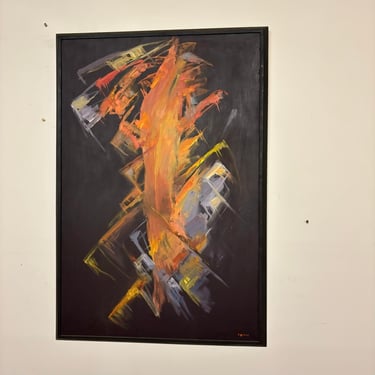 Evgania Griffin “Poem of Fire” Oil Painting