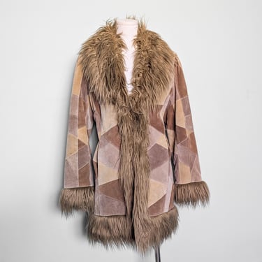 Vintage 1970s Patchwork Jacket 