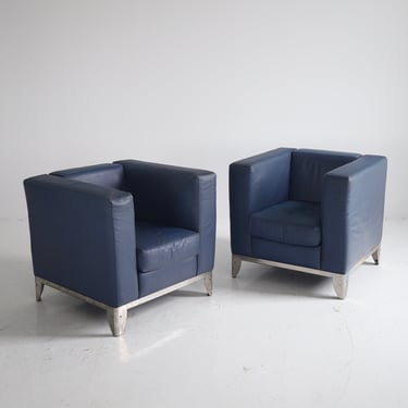 1980s Zanotta Chairs, a pair