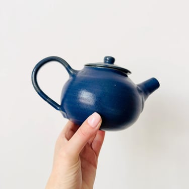 Vintage Handmade Pottery Teapot 