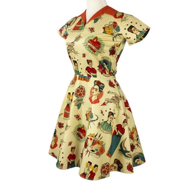 SUMMER SALE!! Todo Para Ti / Vintage Inspired Frida Dress 